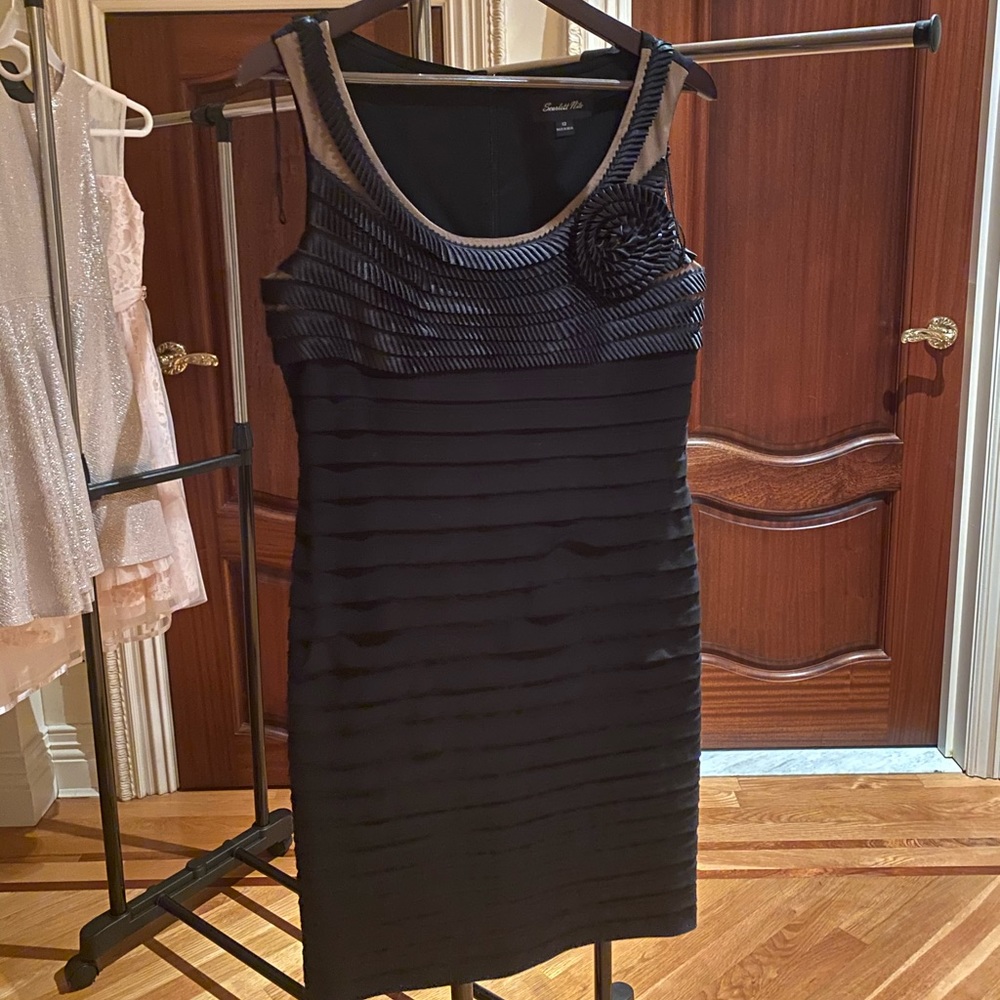 Black dress elegant